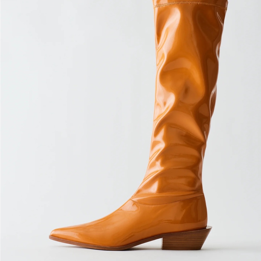 Tibi Patent Bronson - Regular Calf size 40 - Picture 2 of 4